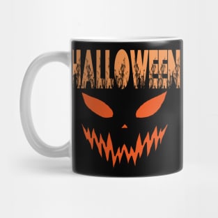 Halloween Pumpkin Pattern Mug